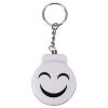 Cute Emergency Self-Defence Electronic Personal Security Keychain Alarm - White