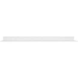 Hangman L-48-W 48-Inch No-Stud Floating Shelf (White Powder Coat)