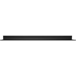 Hangman L-48-B 48-Inch No-Stud Floating Shelf (Black Powder Coat)