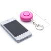 Womens/Children Emergency Self-Defence Personal Security Keychain Alarm, White