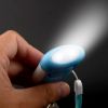 Emergency Self-Defence Personal Security Keychain Alarm Torch LED Light , White