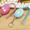 Cute Emergency Self-Defence Electronic Personal Security Keychain Alarm - Blue