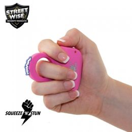 Streetwise Sting Ring 18 mil Stun Gun Pink