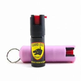 Hard Case Keychain Pepper Spray - Pink (Pack of 1)