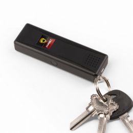 Led Stun Gun Keychain 120 Decibal Alarm - Recharge Black (Pack of 1)