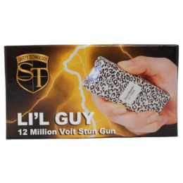 Stun Master Lil Guy 60,000,000 Volts Animal Print Stun Gun W/Flashlight And Nylon Holster (Pack of 1)