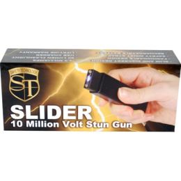 Slider 40 Million Volt Stun Gun Flashlight 4.9 Milliamps (Pack of 1)