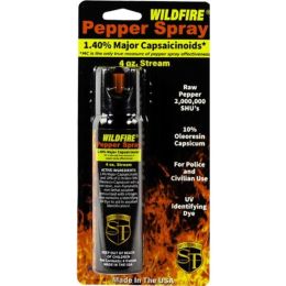 Wildfire 1.4% Mc 4Oz Pepper Spray Stream (Pack of 1)