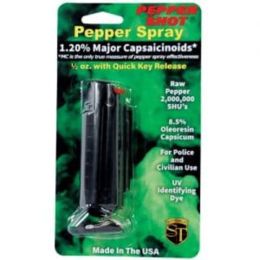 Pepper Shot 1.2% Mc 1/2 Oz Halo Rhinestone Holster (Pack of 1)