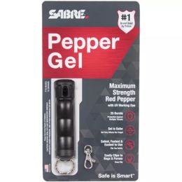 Sabre Red Pepper Gel 15 Grams Hard Case - Black (Pack of 1)