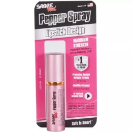 Sabre Red Pepper Spray 0.75 Oz Pink Lipstick (Pack of 1)