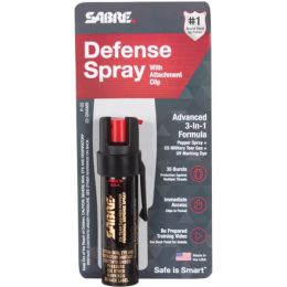 Sabre Red Pepper Spray .79 Oz Pocket Unit, Advanced 3-1 (Pack of 1)