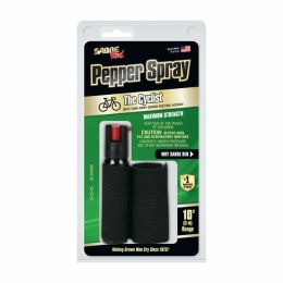 Sabre Cyclist Pepper Spray with Adjustable Bike Strap