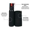 Sabre Cyclist Pepper Spray with Adjustable Bike Strap
