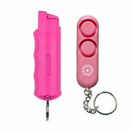 Sabre Pepper Spray & Personal Alarm Safety Kit - Pink