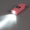 Sabre Short Stun Gun with LED Flashlight - Pink (0.704 uC) w/Holster