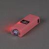 Sabre Short Stun Gun with LED Flashlight - Pink (0.704 uC) w/Holster