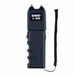 Sabre Tactical Stun Gun with LED Flashlight & Anti-Grab Technology